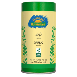 Natureland Garlic Powder 120g Tin