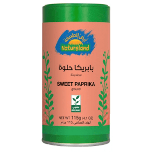 Natureland Sweet Paprika Ground 115g Tin