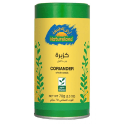 Natureland Whole Coriander 70g Tin