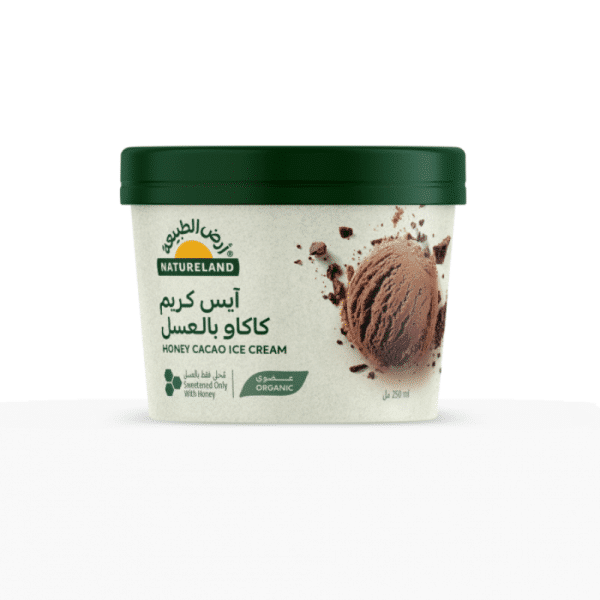 Natureland Honey Cacao Ice Cream 250ml