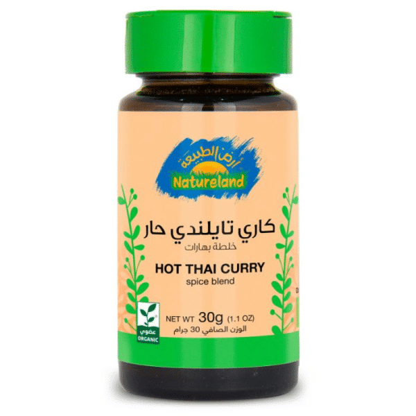 Natureland Hot Thai Curry Spice Blend 30g