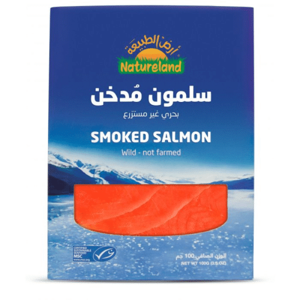 Natureland Smoked Salmon 100g