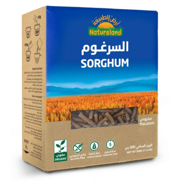 Natureland Sorghum Macaroni 500g