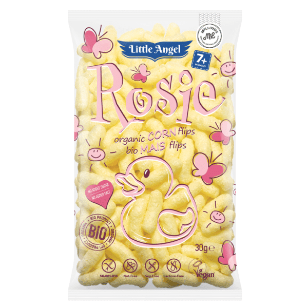 Little Angel Rosie Baked Organic Corn Snack 30gm