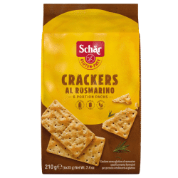 Schär Gluten Free Crackers Rosemarino 210 gm