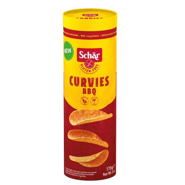 Schär Gluten Free Curvies BBQ 170gm