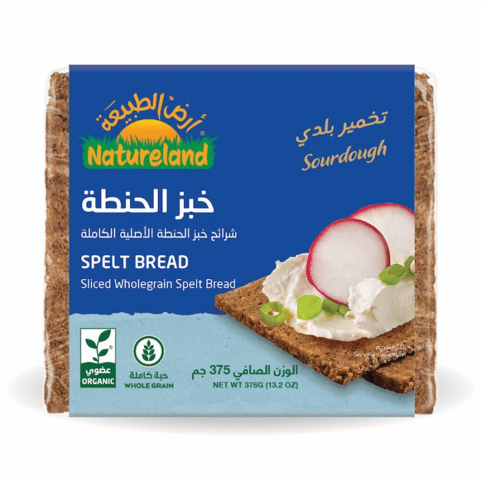 Natureland Spelt Bread 375g