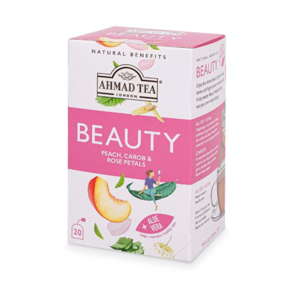 Ahmad Tea Natural Benefits Beauty – 20 Teabag Sachets