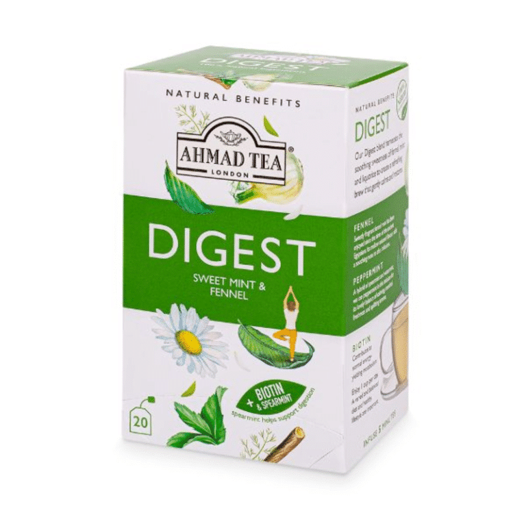 Ahmad Tea Natural Benefits Digest – 20 Teabag Sachets