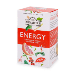 Ahmad Tea Natural Benefits Energy – 20 Teabag Sachets