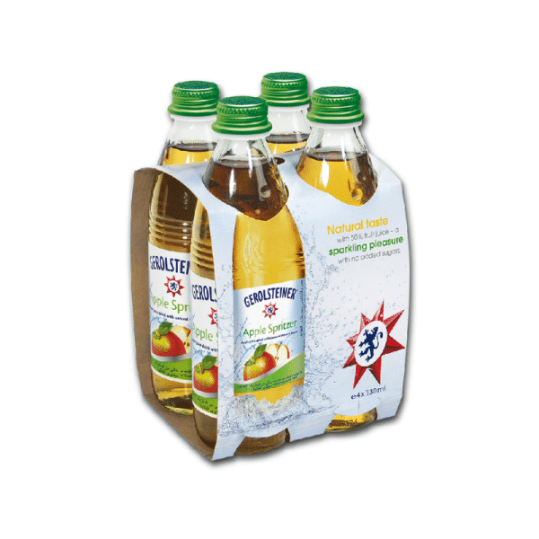 Gerolsteiner Apple Spritzer 330ml 4x6