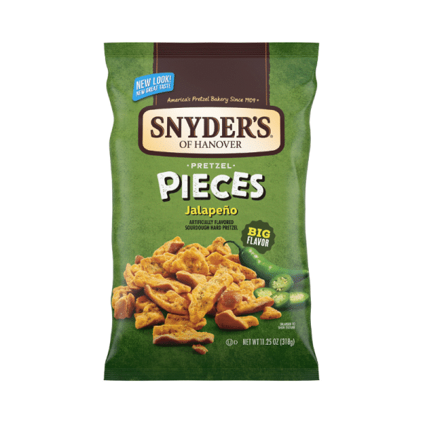 Snyder’s Pieces Jalapeno 318g x12