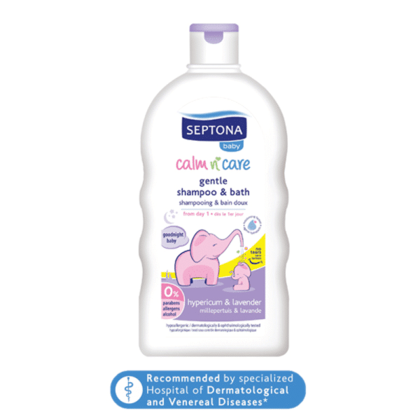 Septona Shampoo and Bath With Hypericum and Lavender 200ml